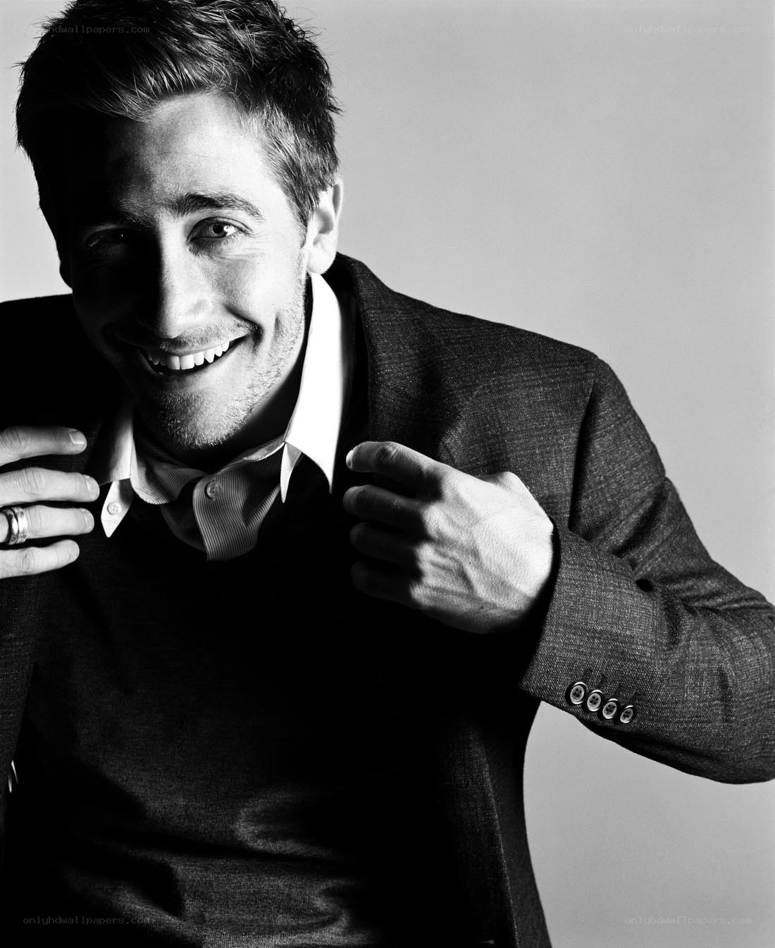 man in suit smiling