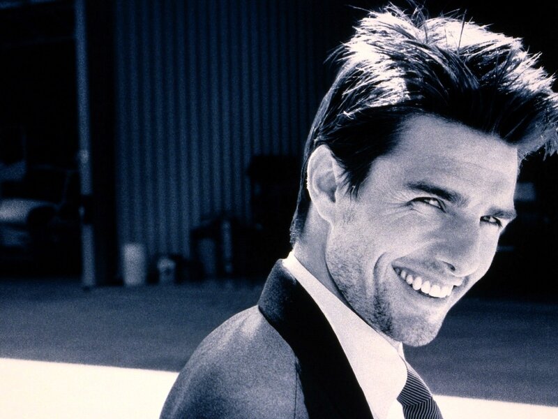 Man in Suit Smiling — Blue, Confident