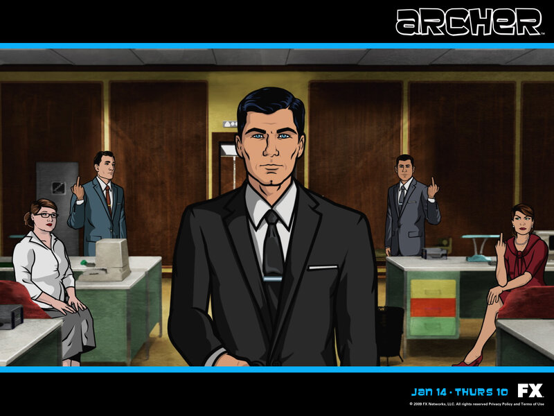 Man in Suit Standing — Black, Serious, Animation