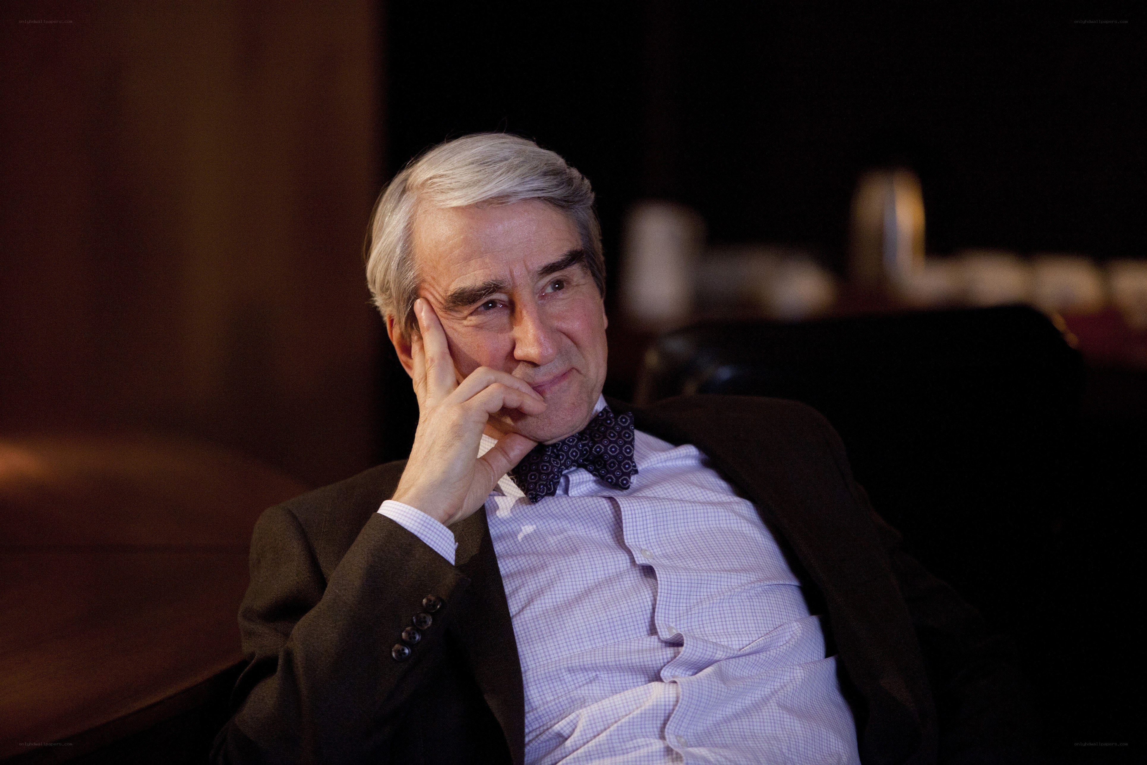 man in suit with bow tie