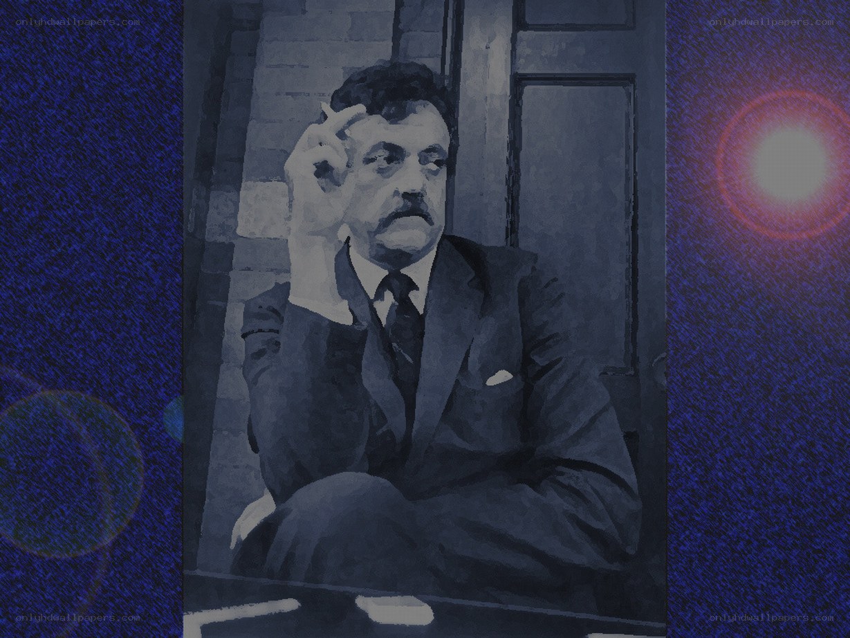 man in suit with cigarette
