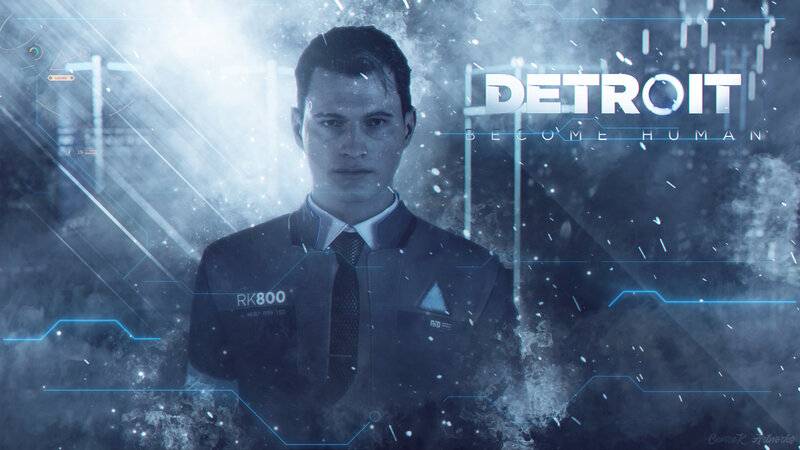 Man in Suit with Cybernetic Interface