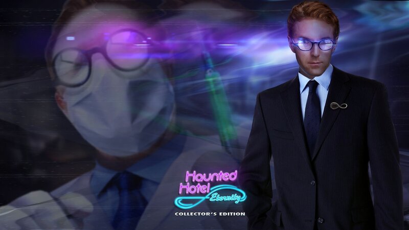 Man in Suit with Glasses — Purple