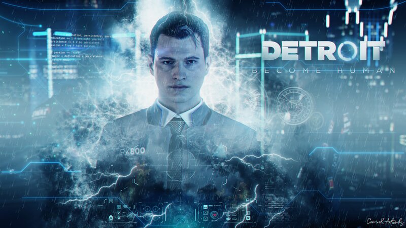 Man in Suit with Lightning