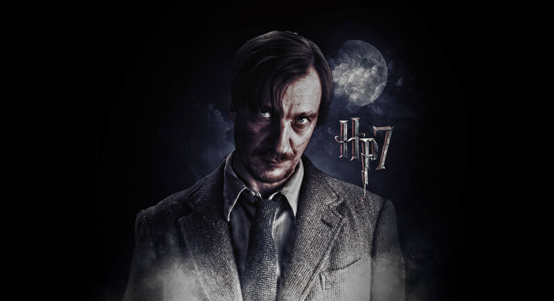 Man in Suit with Moon