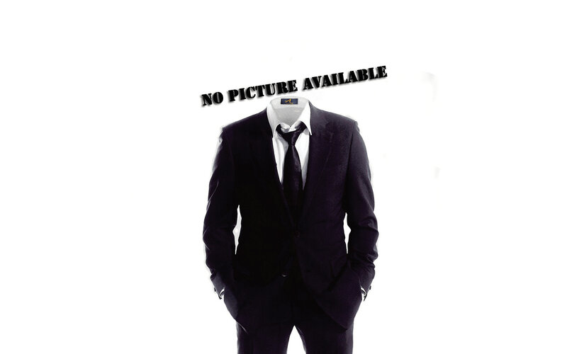 Man in suit with no head