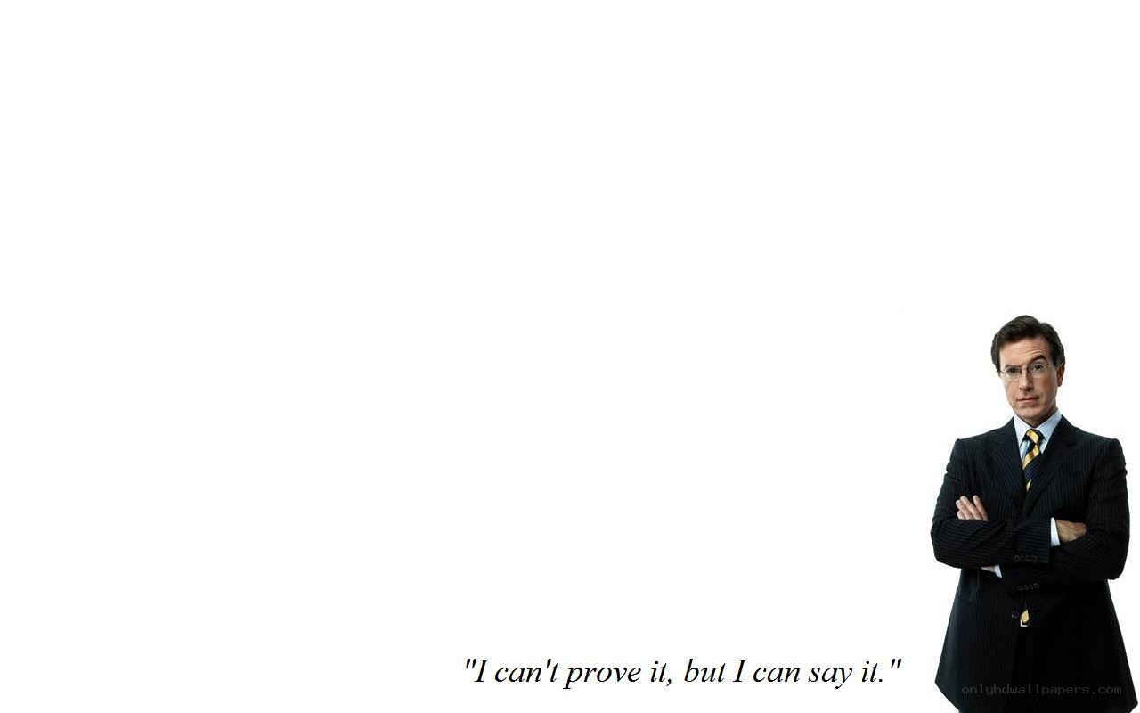 man in suit with quote