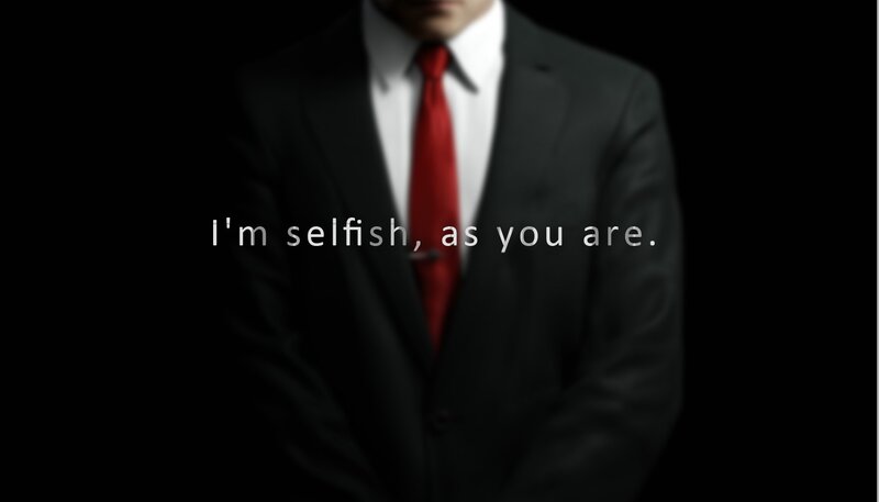 man in suit with red tie