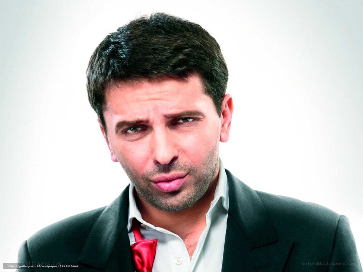 Man in suit with red tie