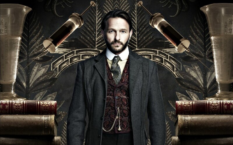 Man in Suit with Syringes