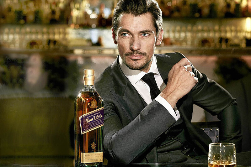 Man in Suit with Whiskey