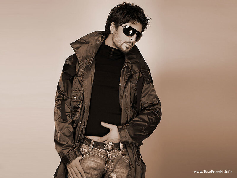 Man in Sunglasses and Jacket — Brown
