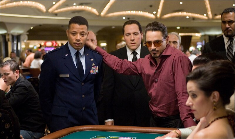 Man in sunglasses at casino table