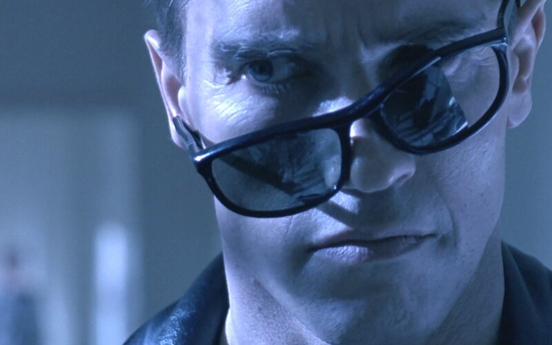 man in sunglasses close-up