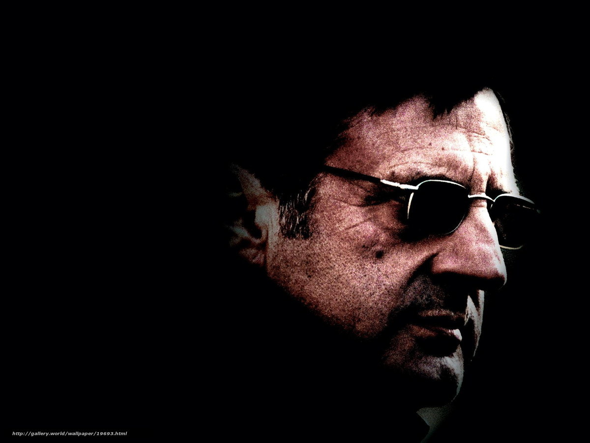 man in sunglasses profile
