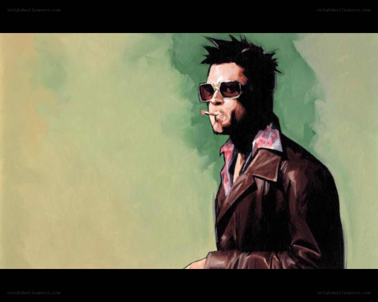 man in sunglasses smoking