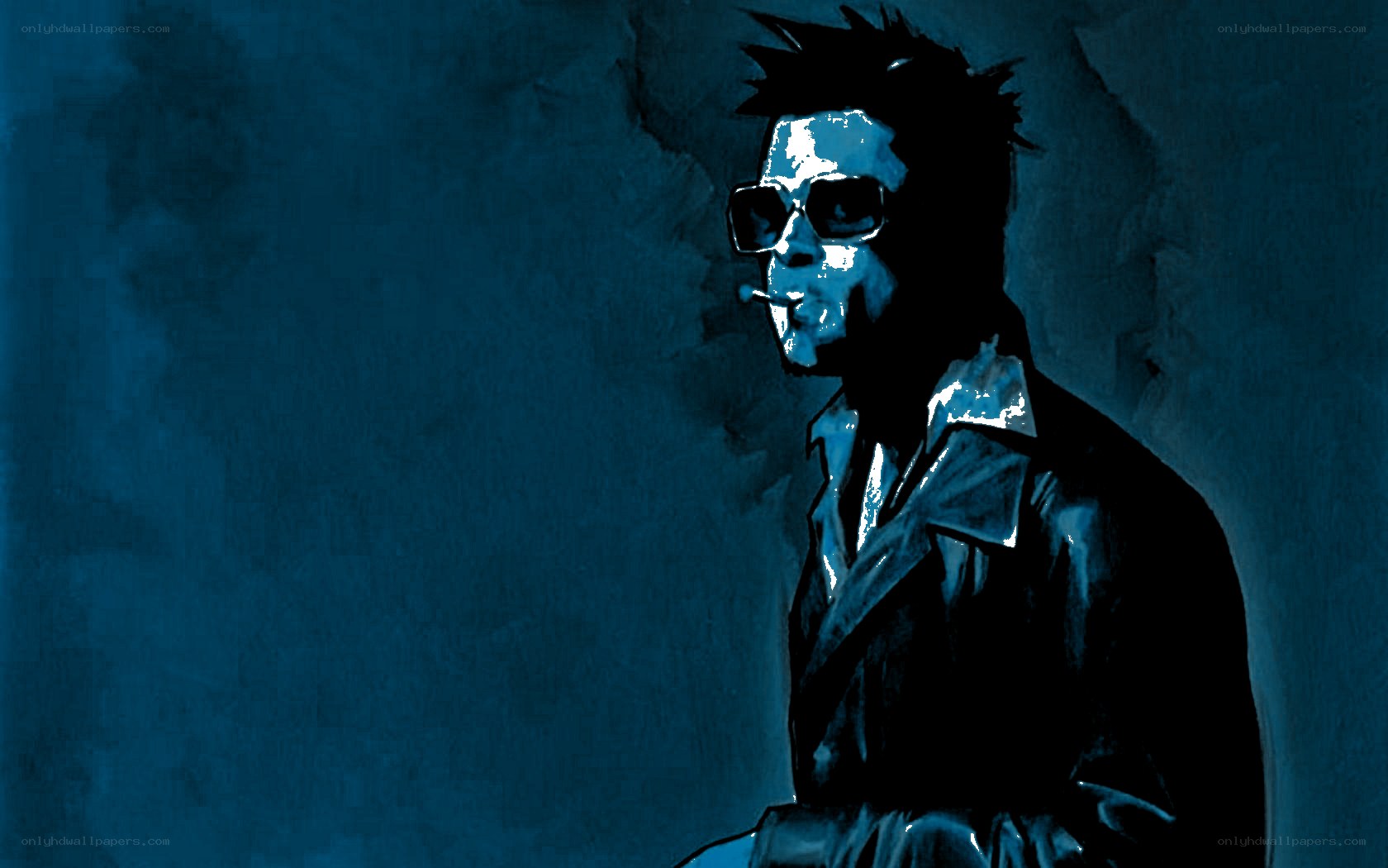 man in sunglasses with cigarette