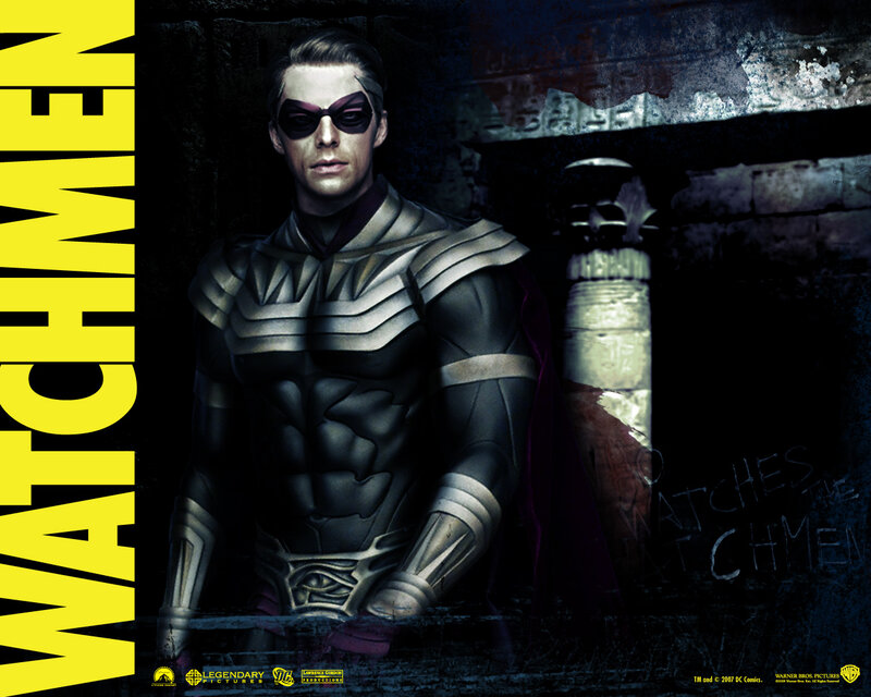 Man in Superhero Costume — Black, Dramatic, Night