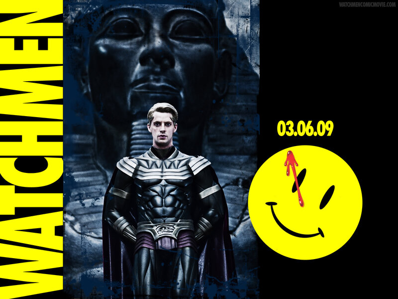 Man in Superhero Costume — Yellow, Dramatic