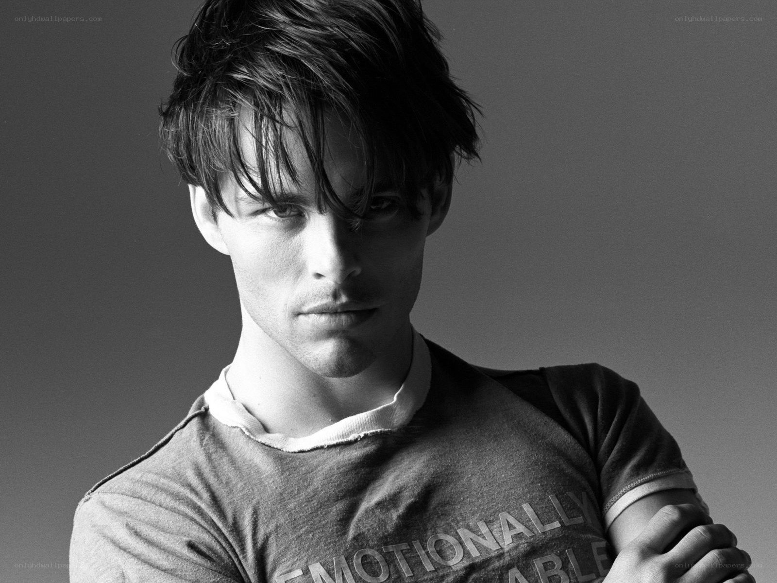 man in t-shirt portrait