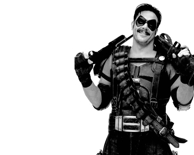 Man in Tactical Gear — Black, Confident