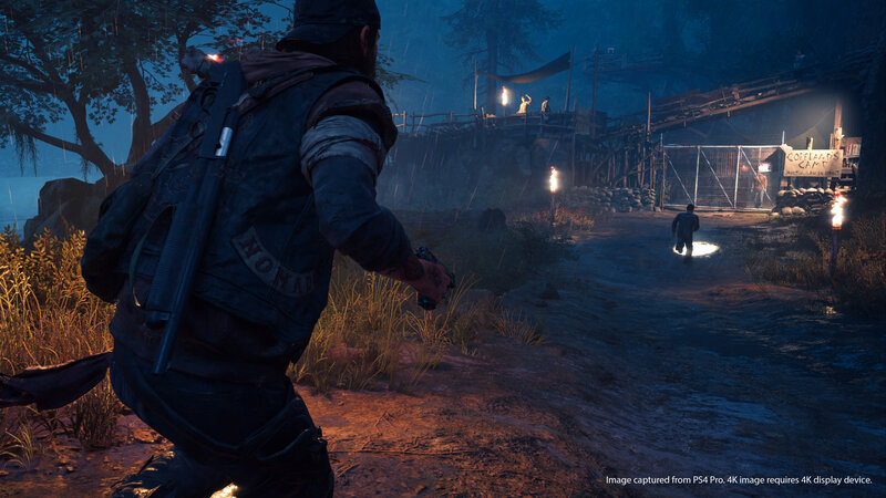 Man in Tactical Gear — Blue, Dark, Tense
