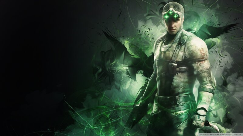 Man in Tactical Gear — Green, Dramatic, Digital Art, Green Goggles