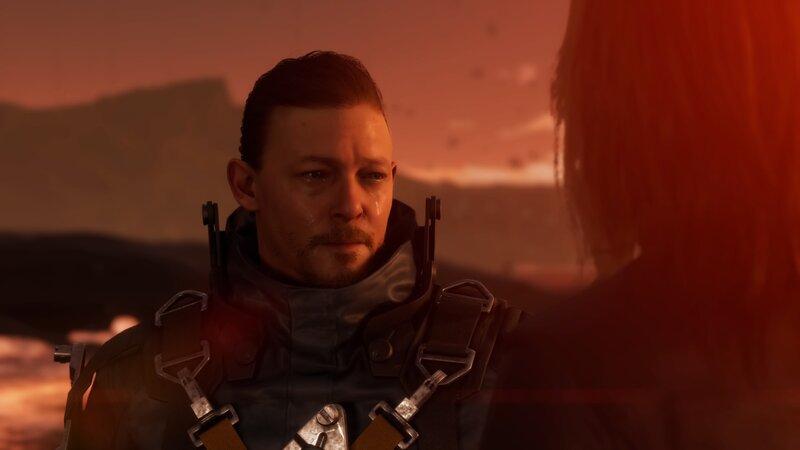 Man in Tactical Gear — Red, Dramatic, Sunset