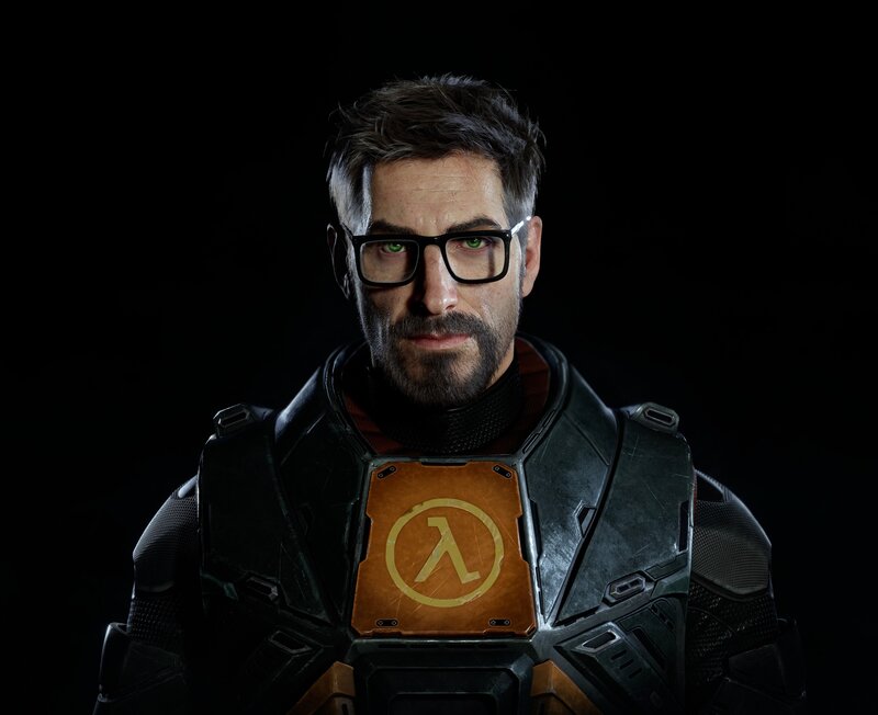 Man in Tactical Vest — Black, Dramatic, 3d Render