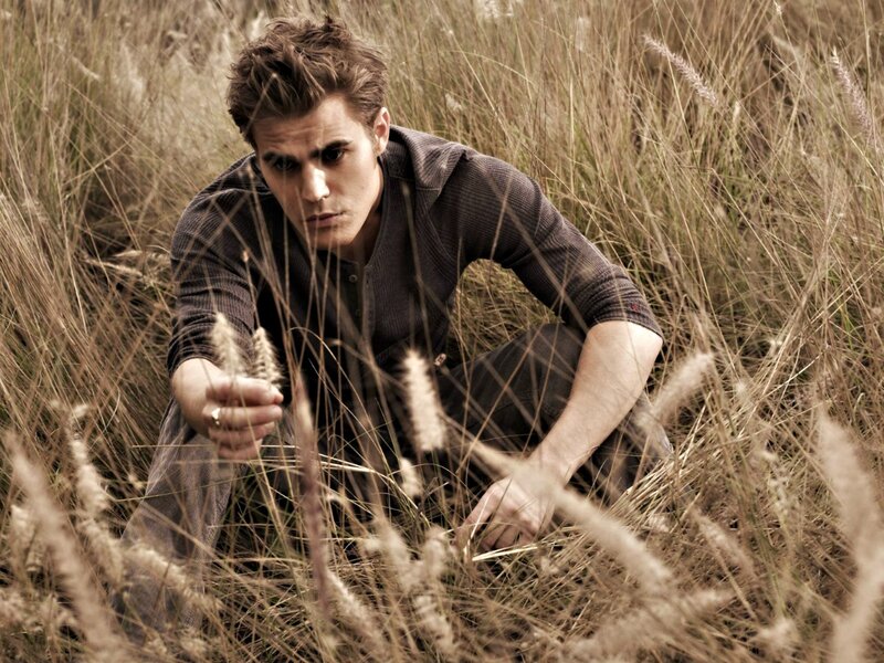 Man in Tall Grass