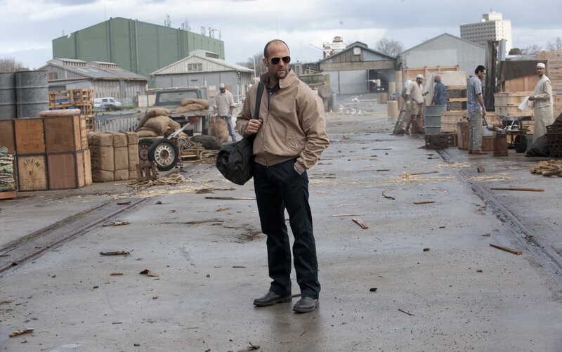 Man in Tan Jacket — Brown, Dramatic