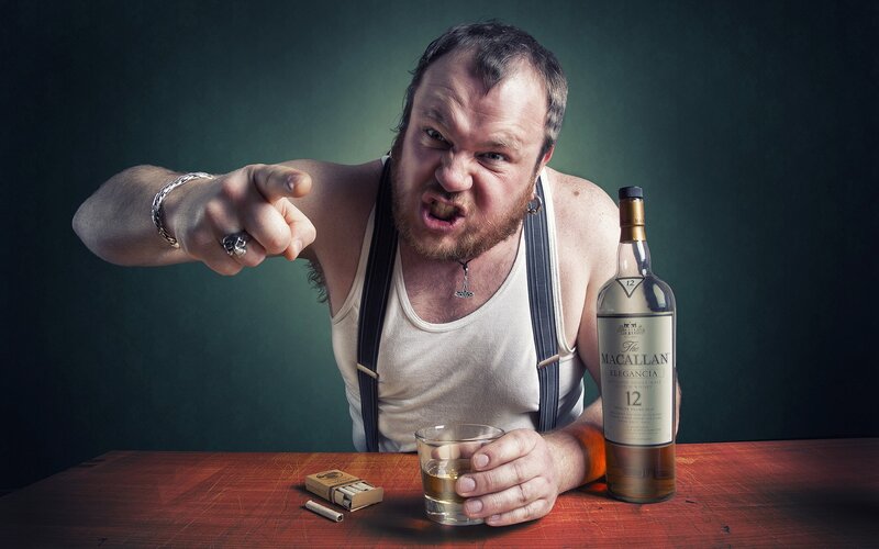Man in Tank Top — Green