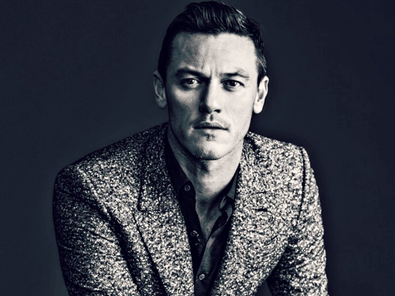 Man in Textured Jacket — Black