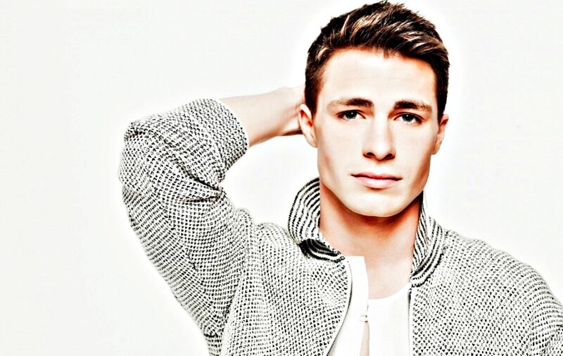 Man in Textured Jacket — White