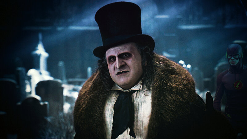 Man in Top Hat and Fur Coat — Black