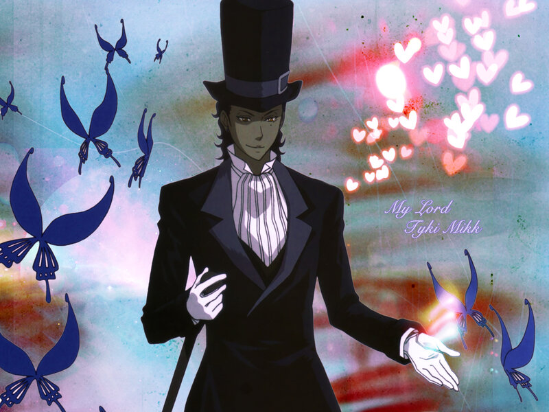 Man in Top Hat and Suit — Blue