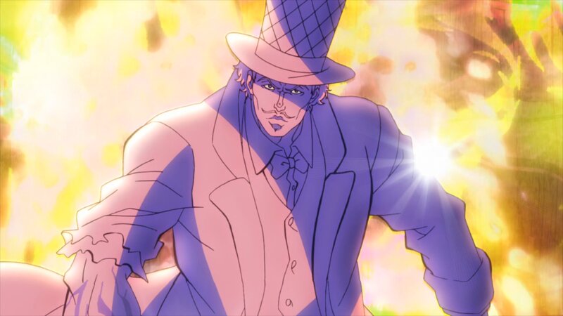 Man in Top Hat and Suit — Purple