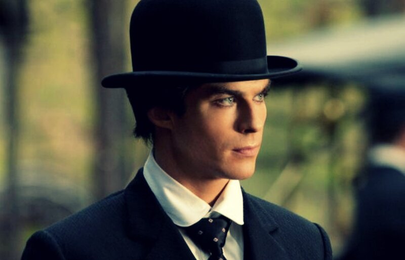 Man in Top Hat — Black, Dramatic, Afternoon