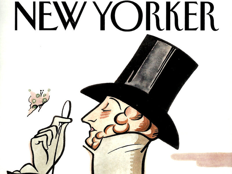 Man in Top Hat — Black