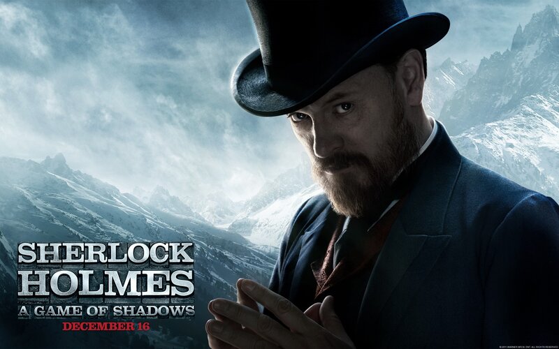 Man in Top Hat — Blue, Dramatic, Winter
