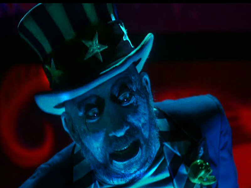 Man in Top Hat — Blue