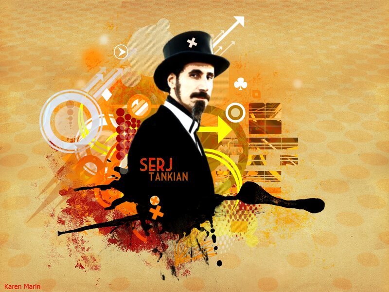 Man in Top Hat — Orange