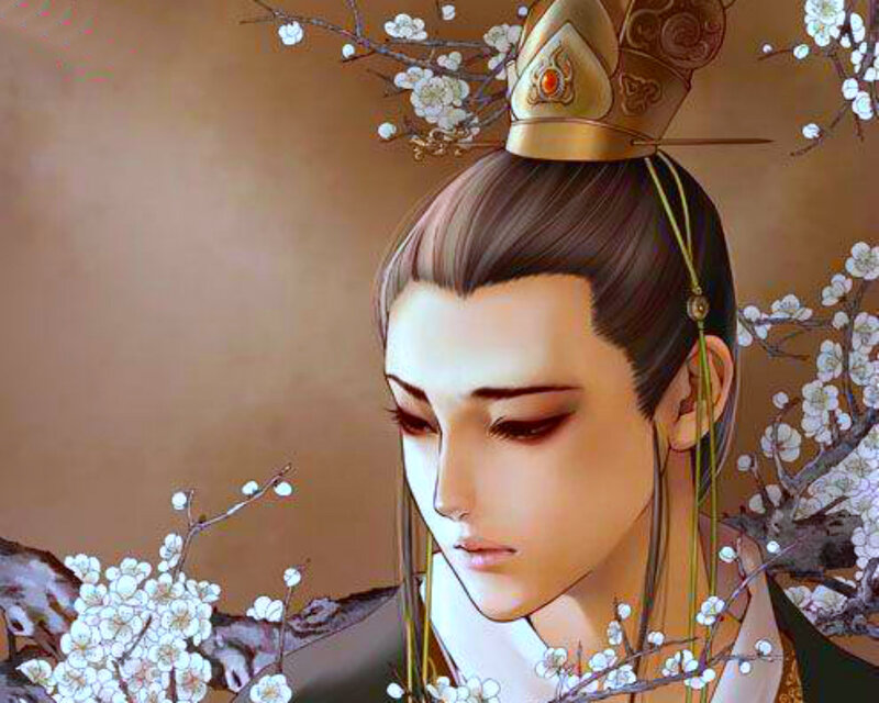 Man in Traditional Attire — Brown, Serene