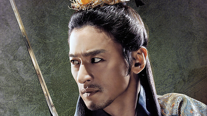 Man in Traditional Attire — Green