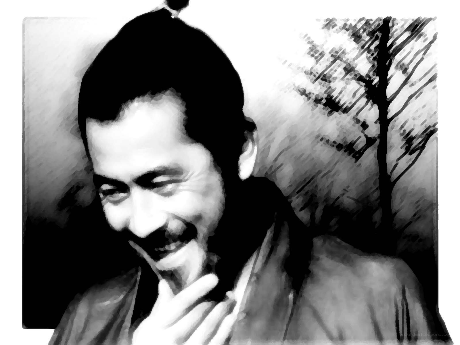 man in traditional attire smiling
