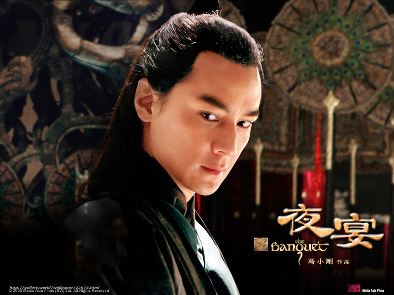 Man in Traditional Clothing — Black, Dramatic