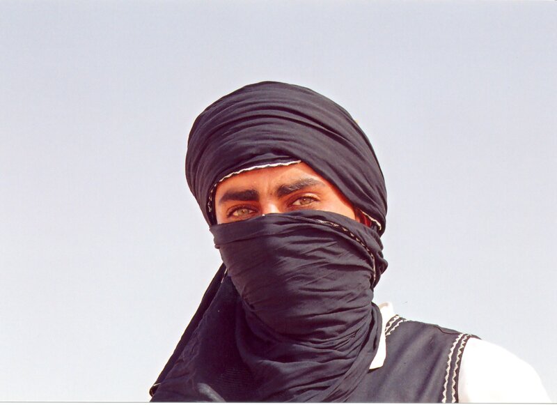man in traditional headwear