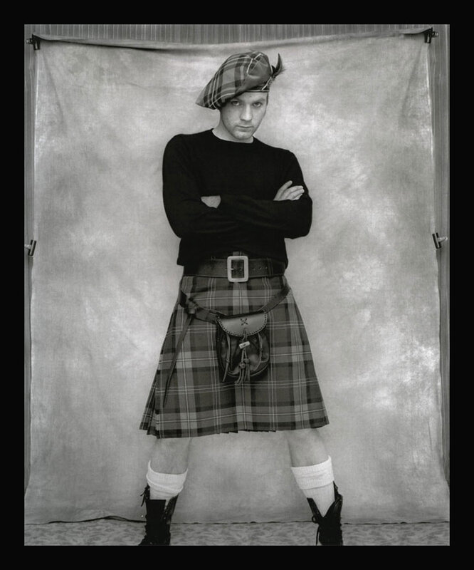 man in traditional scottish attire