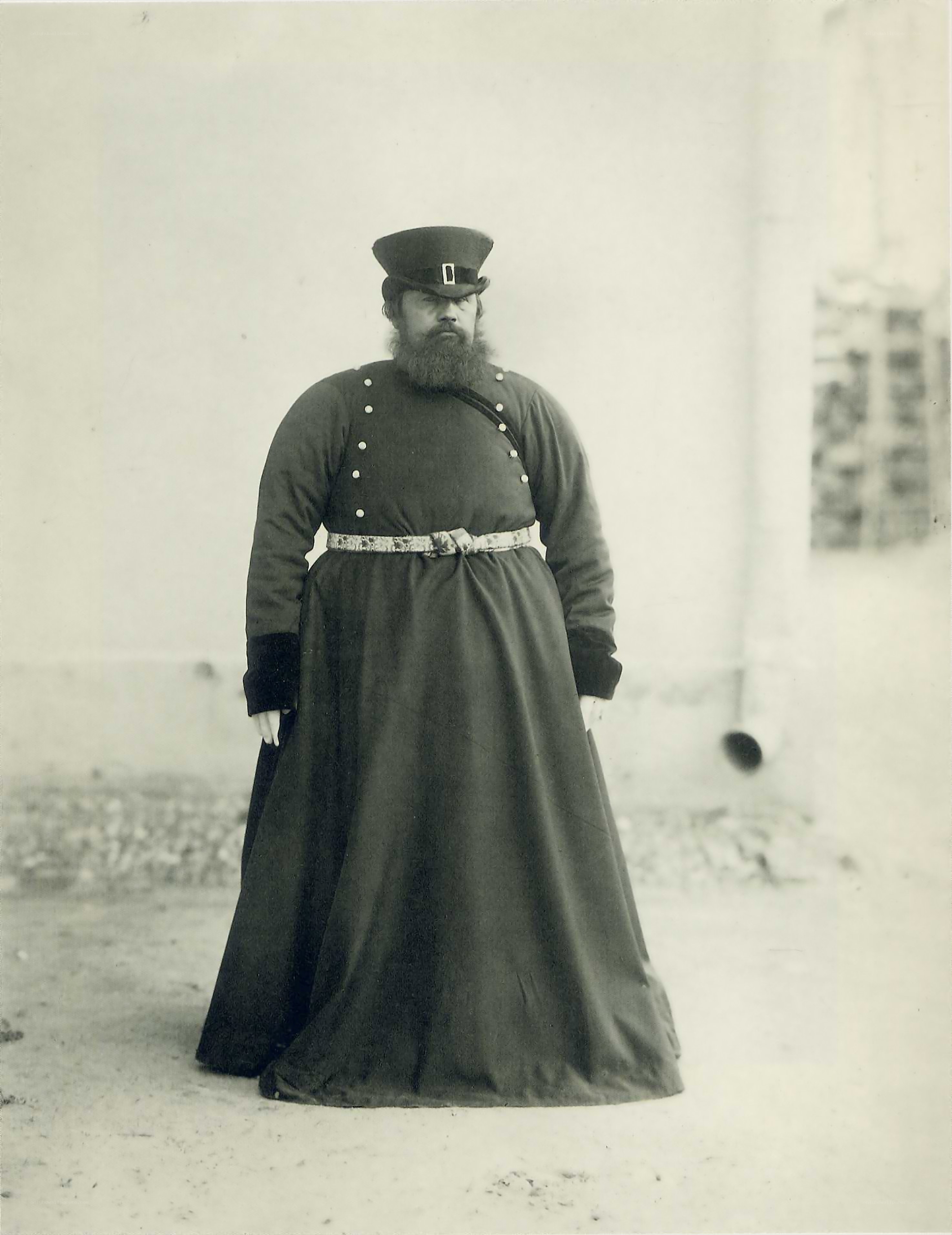 Man in traditional uniform