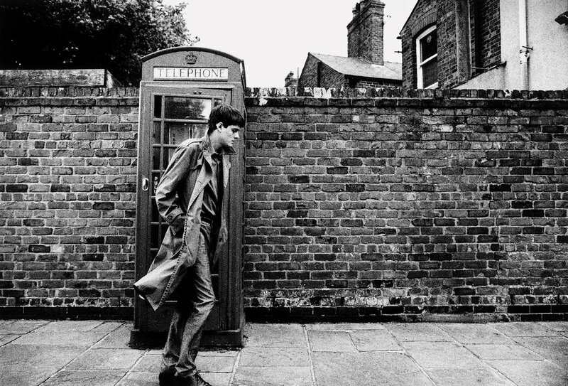 Man in Trench Coat — Black, Somber
